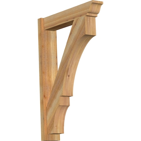 Ekena Millwork Balboa Traditional Rough Sawn Outlooker, Western Red Cedar, 6"W x 28"D x 40"H OUT06X28X40BOA01RWR